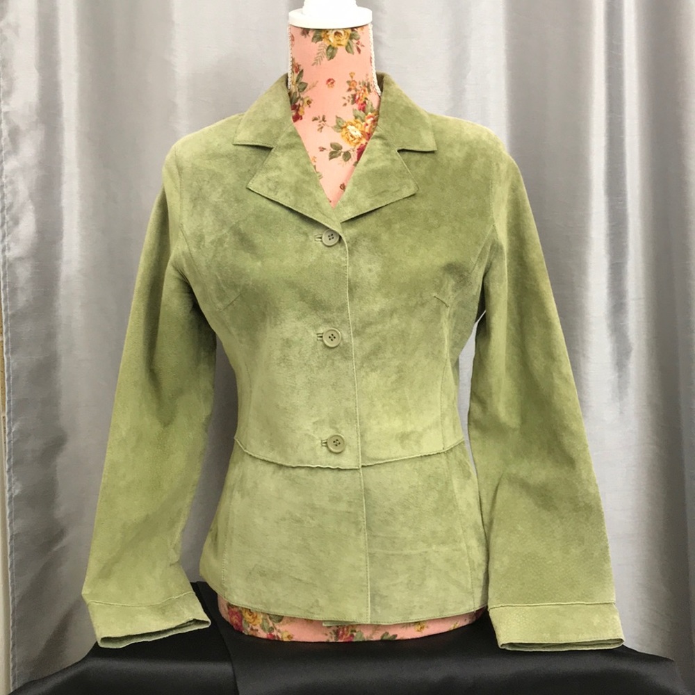 Suede Shirt Jacket